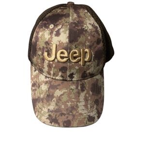 Jeep Camouflage Brown Hat